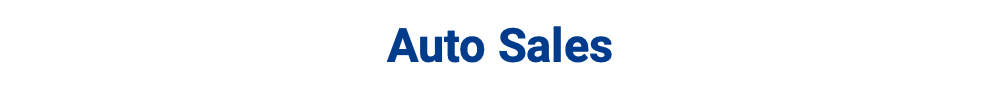 Auto Sales